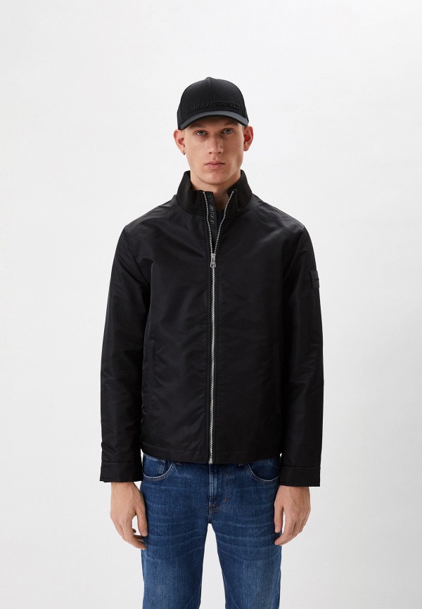 Куртка утепленная Calvin Klein черного цвета