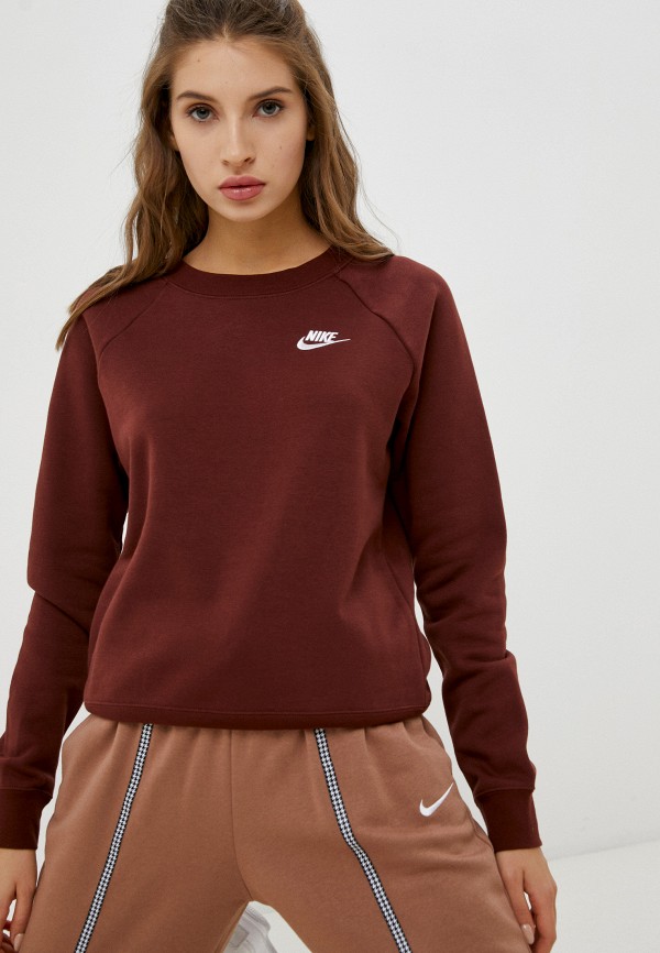 

Свитшот Nike, Коричневый, W NSW ESSNTL FLC CREW