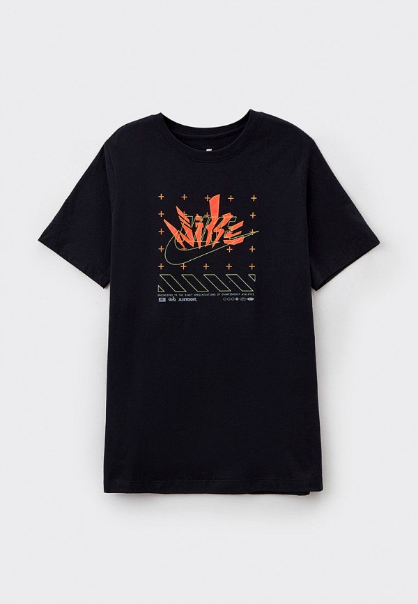 

Футболка Nike, Черный, B NSW TEE APP FUTURA HO21