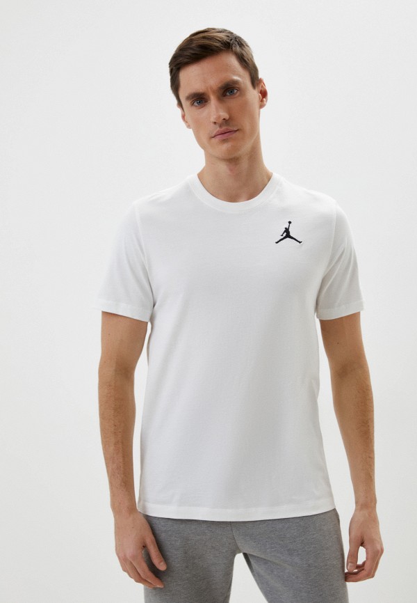 

Футболка Jordan, Белый, M J JUMPMAN EMB SS CREW