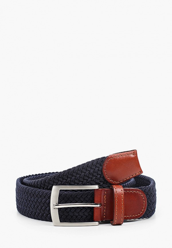 

Ремень Mango Man, Синий, ELASTIC