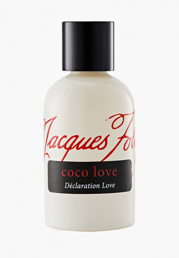 

Парфюмерная вода Jacques Zolty, Прозрачный, Coco Love EDP 100 мл