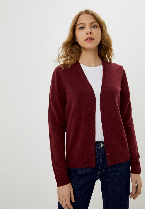 

Кардиган United Colors of Benetton, Бордовый