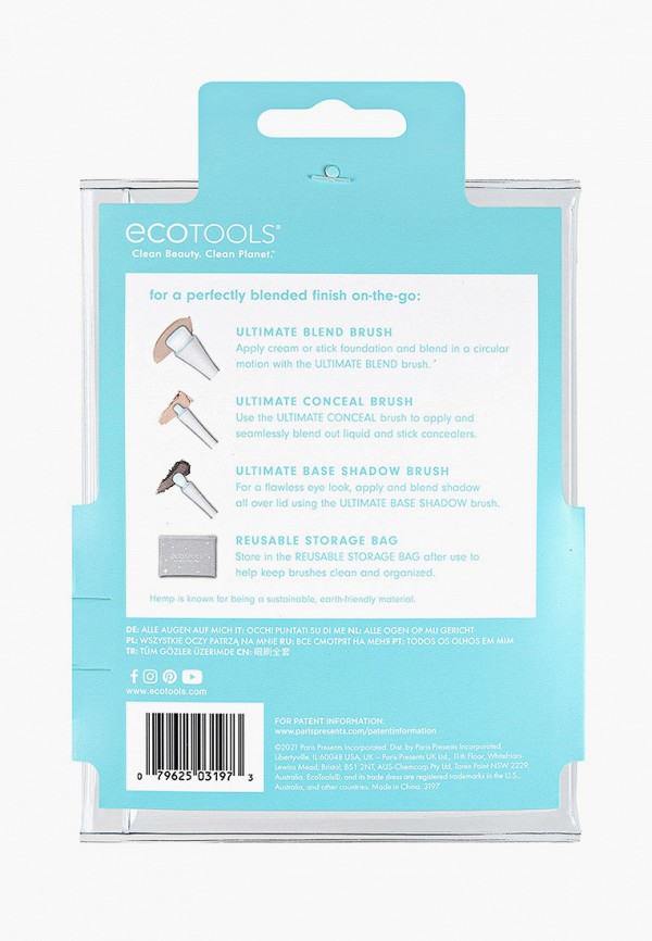 фото Набор кистей для макияжа ecotools