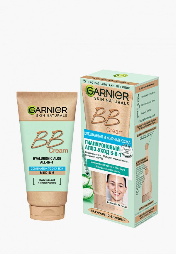 

BB-Крем Garnier, Бежевый, натуральный бежевый 50 мл, SPF 25