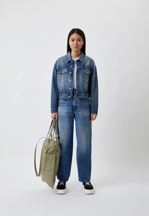 фото Куртка джинсовая mm6 maison margiela