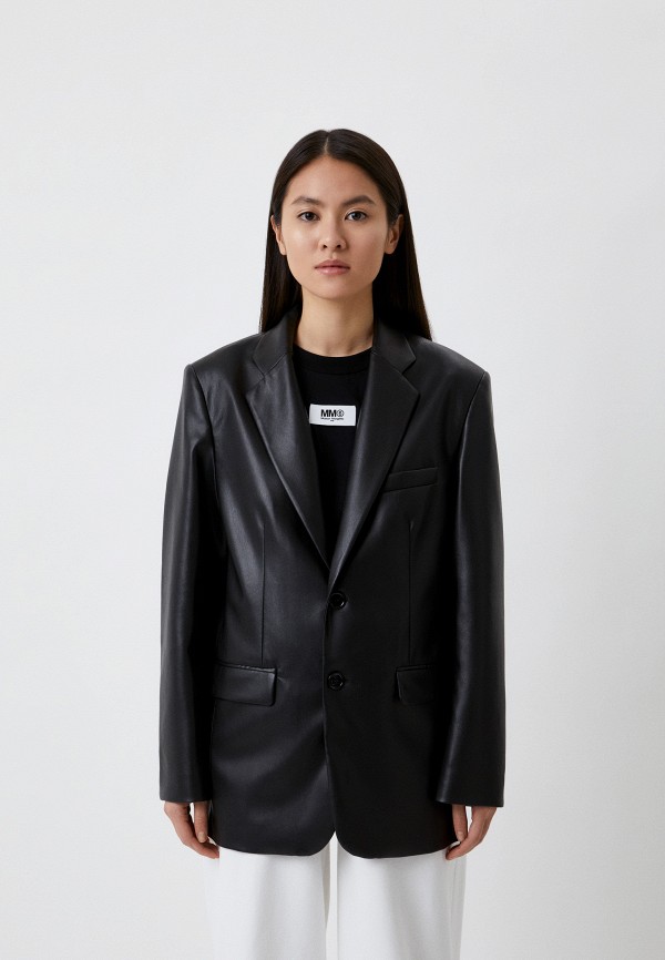 

Пиджак MM6 Maison Margiela, Черный, MM6 Maison Margiela RTLAAZ680901