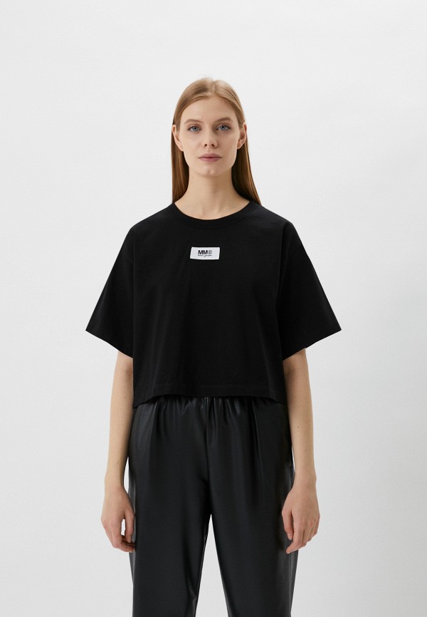

Футболка MM6 Maison Margiela, Черный
