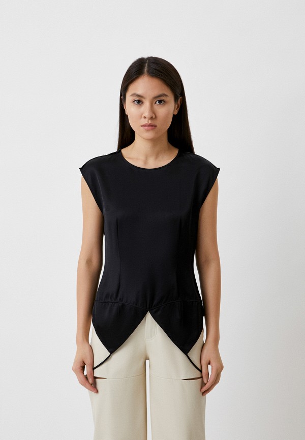 

Блуза MM6 Maison Margiela, Черный, MM6 Maison Margiela RTLAAZ682801
