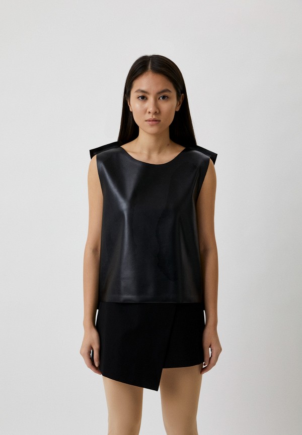 

Топ MM6 Maison Margiela, Черный, MM6 Maison Margiela RTLAAZ683101