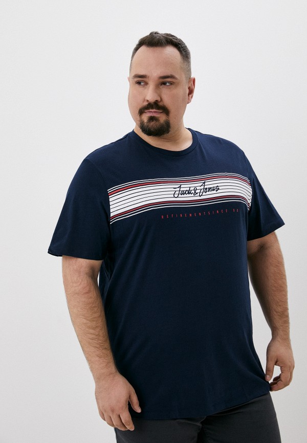 

Футболка Jack & Jones, Синий, Jack & Jones RTLAAZ692101