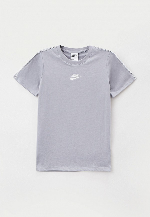 

Футболка Nike, Серый, B NSW REPEAT TEE SS