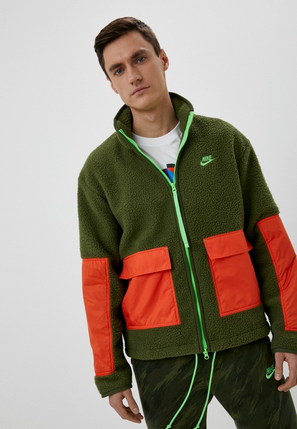 

Олимпийка Nike, Хаки, M NSW SPE+ SHERPA FZ JKT