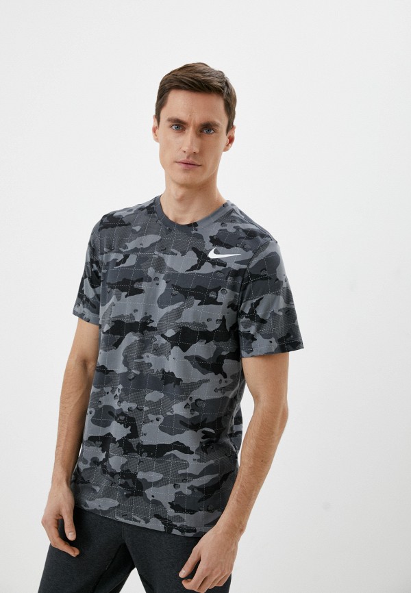 

Футболка Nike, Серый, M NK DF TEE CAMO AOP