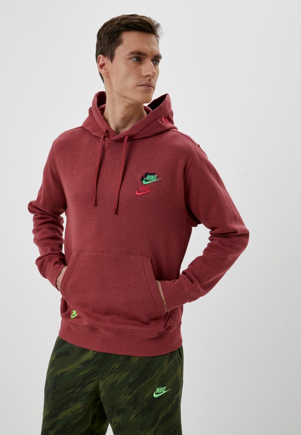 

Худи Nike, Бордовый, M NSW SPE+ BB PO HOODIE M FTA