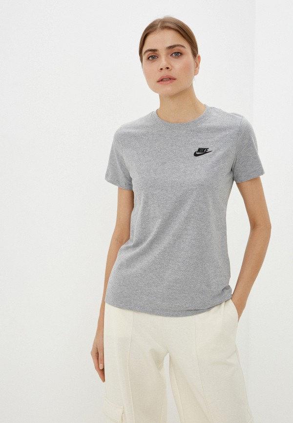 

Футболка Nike, Серый, W NSW CLUB TEE