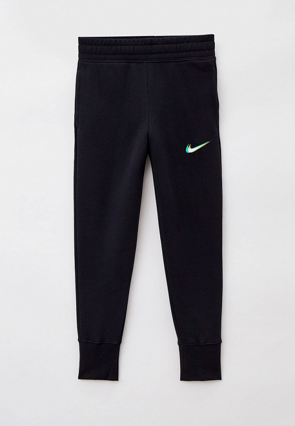 

Брюки спортивные Nike, Черный, G NSW CLUB HW PRNT