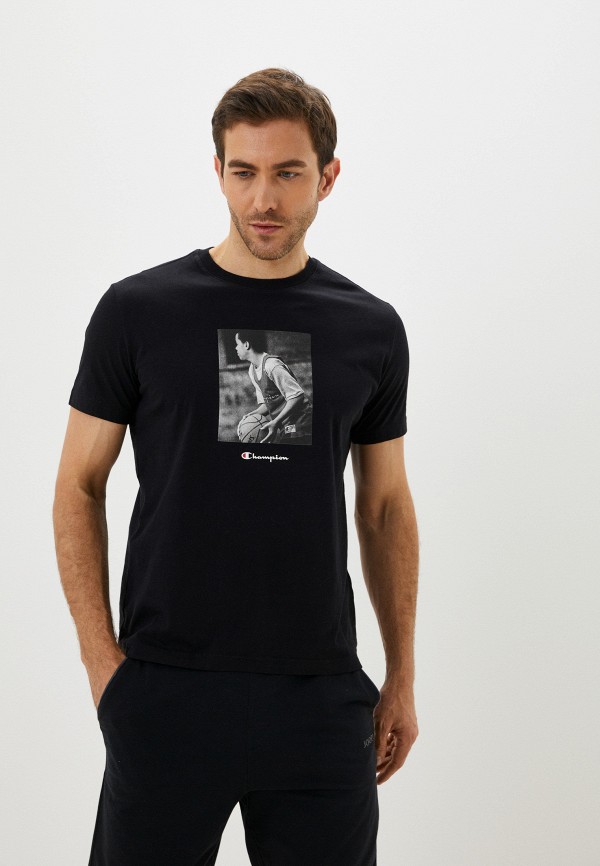 

Футболка Champion, Черный, ROCHESTER Graphic Shop Crewneck T-Shirt