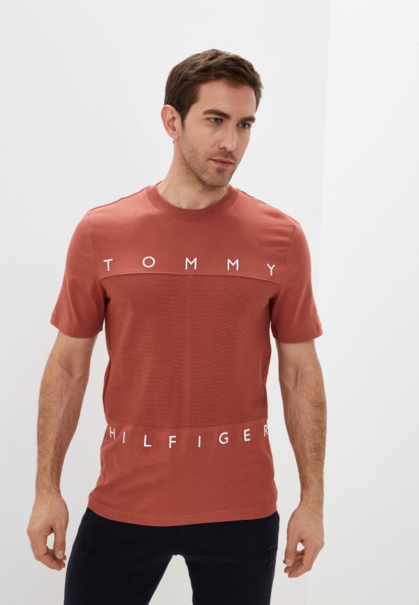 

Футболка Tommy Hilfiger, Коралловый, MONO