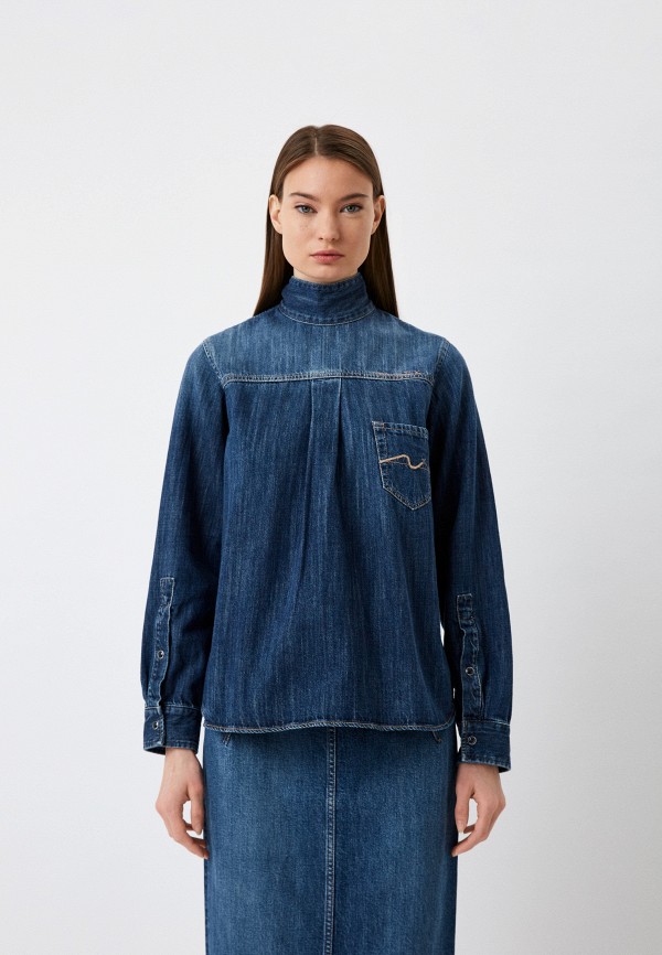

Блуза 7 For All Mankind, Синий, 7 For All Mankind RTLAAZ963801