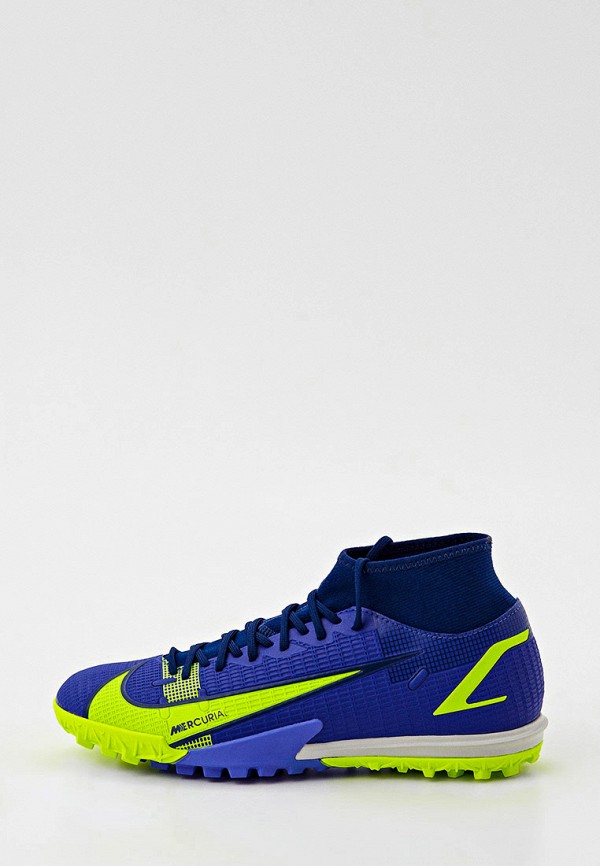 

Шиповки Nike, Синий, SUPERFLY 8 ACADEMY TF