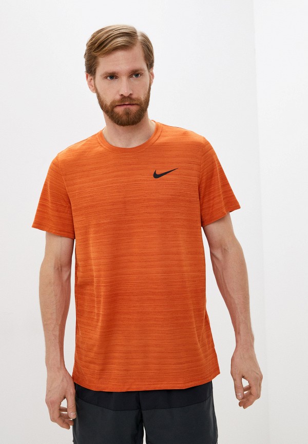 

Футболка спортивная Nike, Оранжевый, M NK DF SUPERSET TOP SS