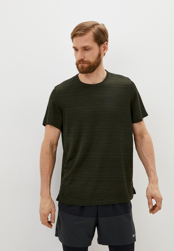 

Футболка спортивная Nike, Хаки, M NK DF SUPERSET TOP SS