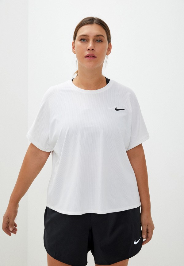 

Футболка спортивная Nike, Белый, W NKCT DF VCTRY TOP SS PLUS