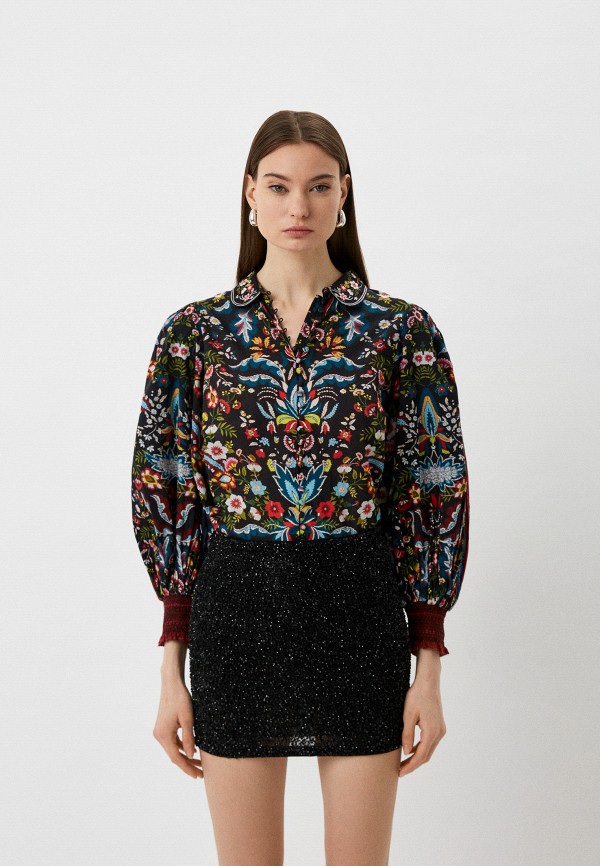 

Блуза Alice + Olivia, Черный