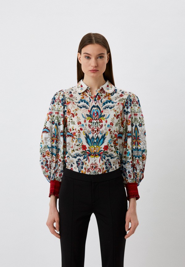 

Блуза Alice + Olivia, Белый