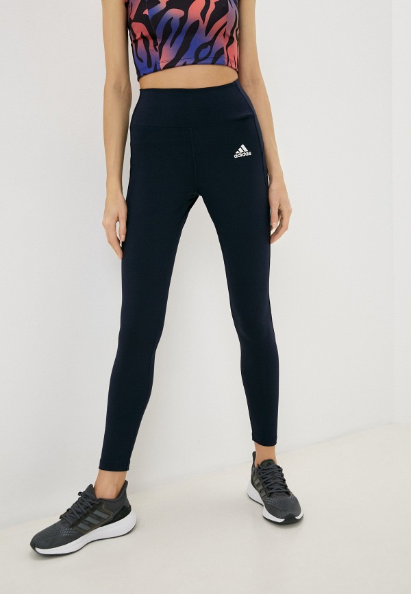 

Тайтсы adidas, Синий, W FB TIG