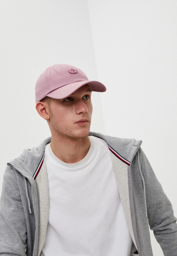 Бейсболка adidas Originals розовый, размер 56, фото 4