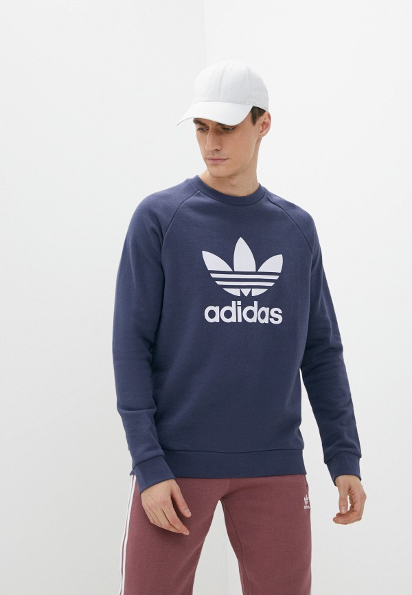 

Свитшот adidas Originals, Синий, TREFOIL CREW