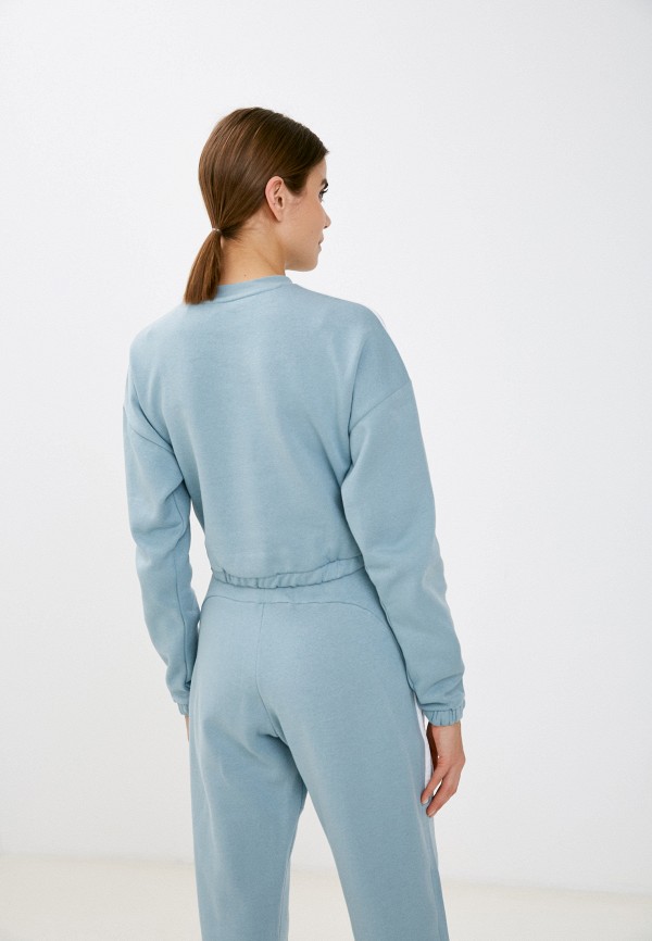 Свитшот adidas голубой, размер 54, фото 3