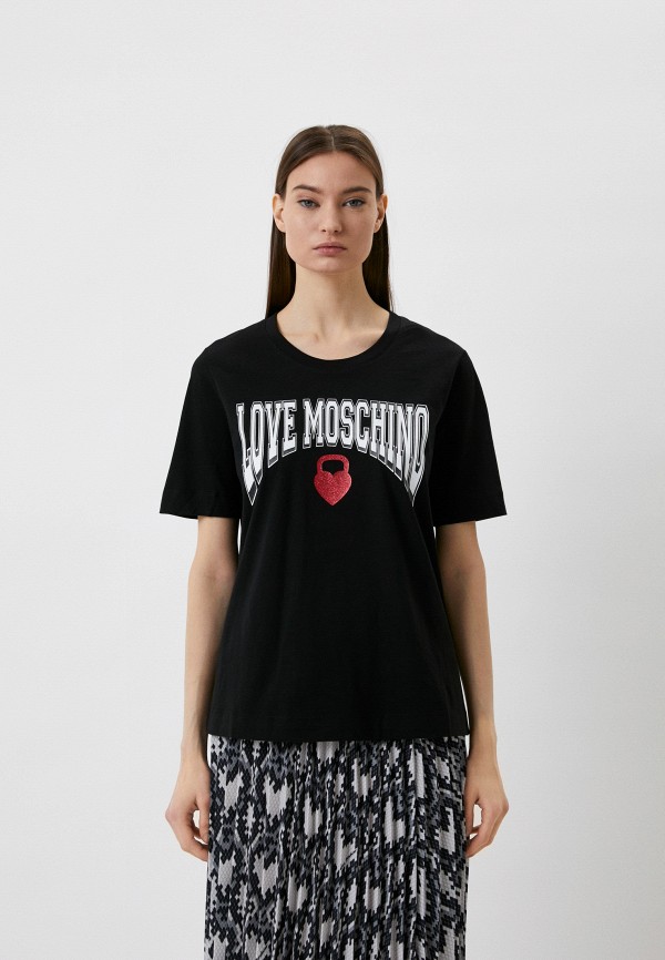 

Футболка Love Moschino, Черный, Love Moschino RTLABA068401