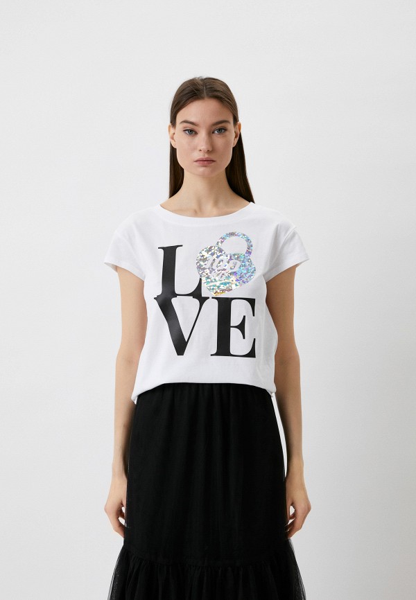 

Футболка Love Moschino, Белый