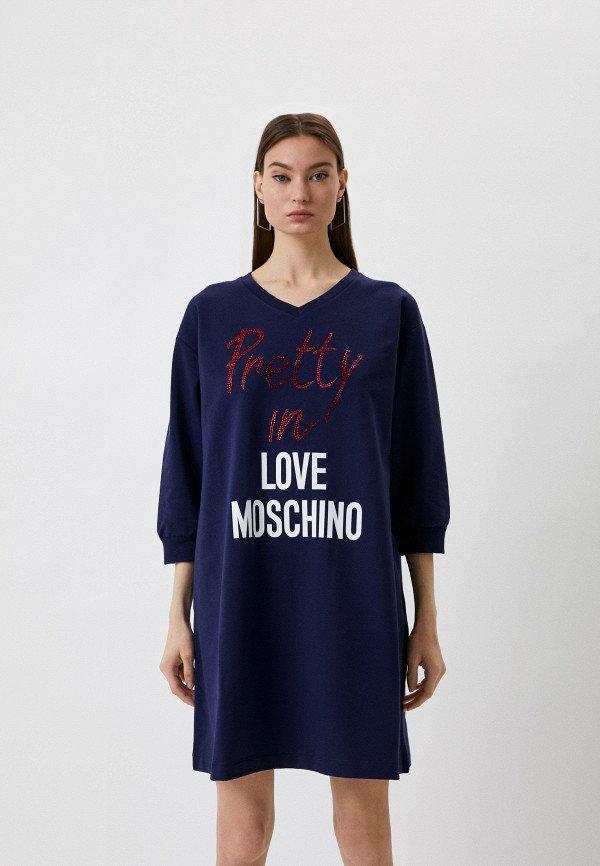 

Платье Love Moschino, Синий
