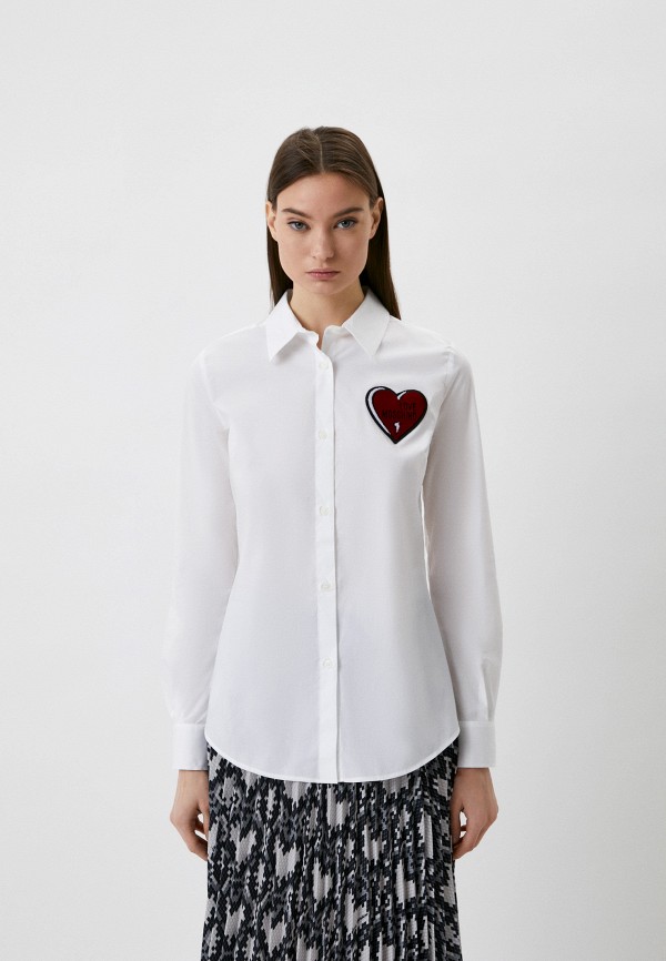 

Рубашка Love Moschino, Белый