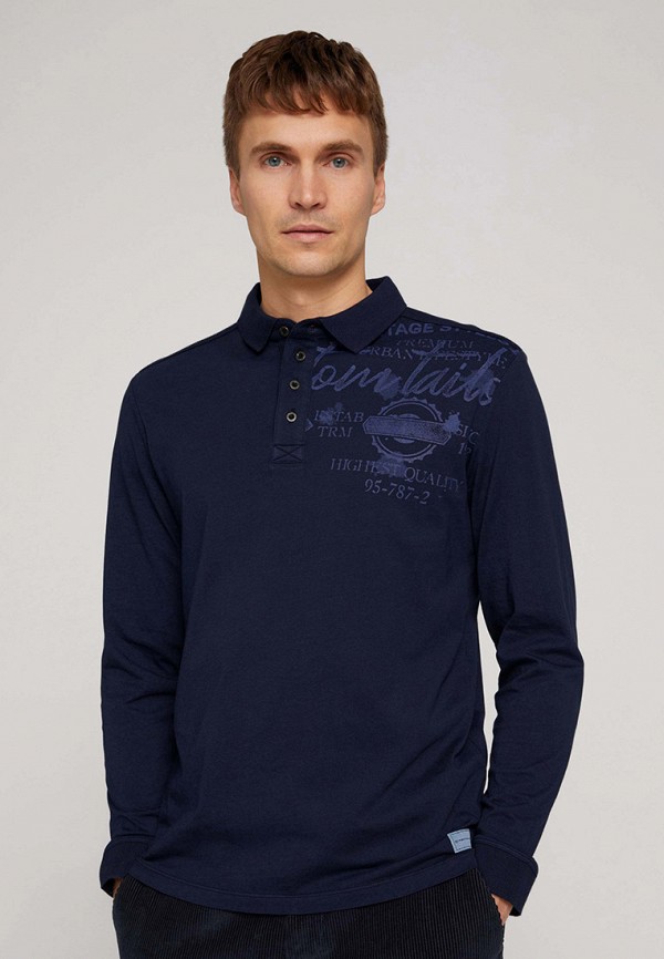 

Поло Tom Tailor, Синий, Tom Tailor RTLABA115501