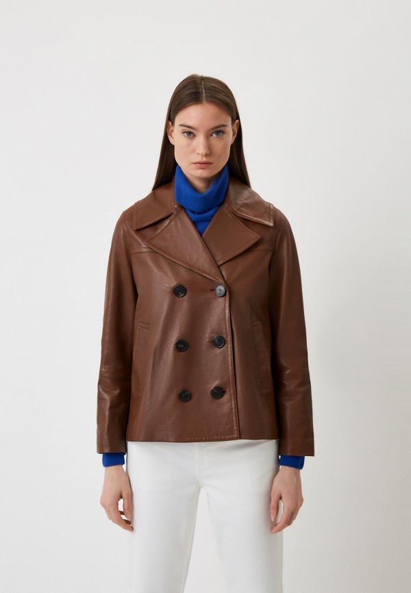 фото Куртка кожаная weekend max mara
