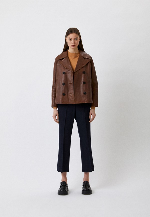 фото Куртка кожаная weekend max mara