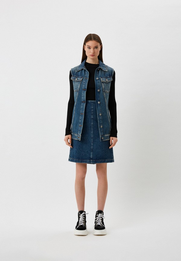 фото Жилет джинсовый sportmax