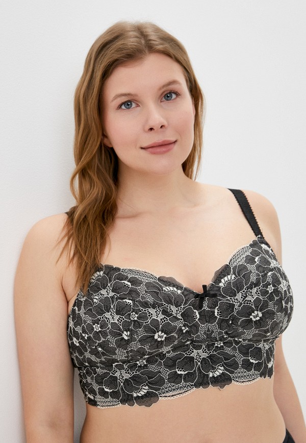 

Бюстгальтер Ulla Popken, Серый, Ulla Popken RTLABA144501