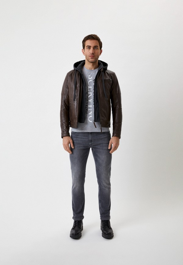 фото Куртка кожаная serge pariente
