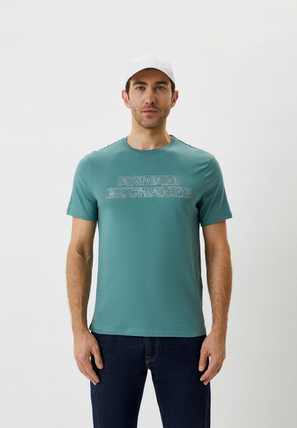 

Футболка Armani Exchange, Зеленый, Armani Exchange RTLABA177601