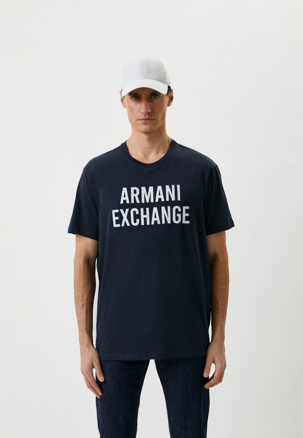 Футболка Armani Exchange синий 3LZTFA ZJH4Z RTLABA178001