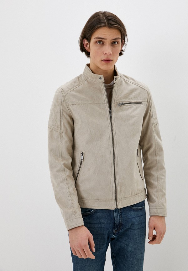 фото Куртка кожаная jack & jones