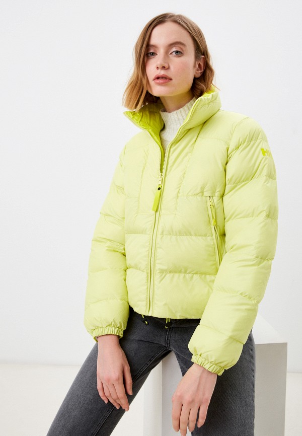 Куртка утепленная Helly Hansen зеленого цвета