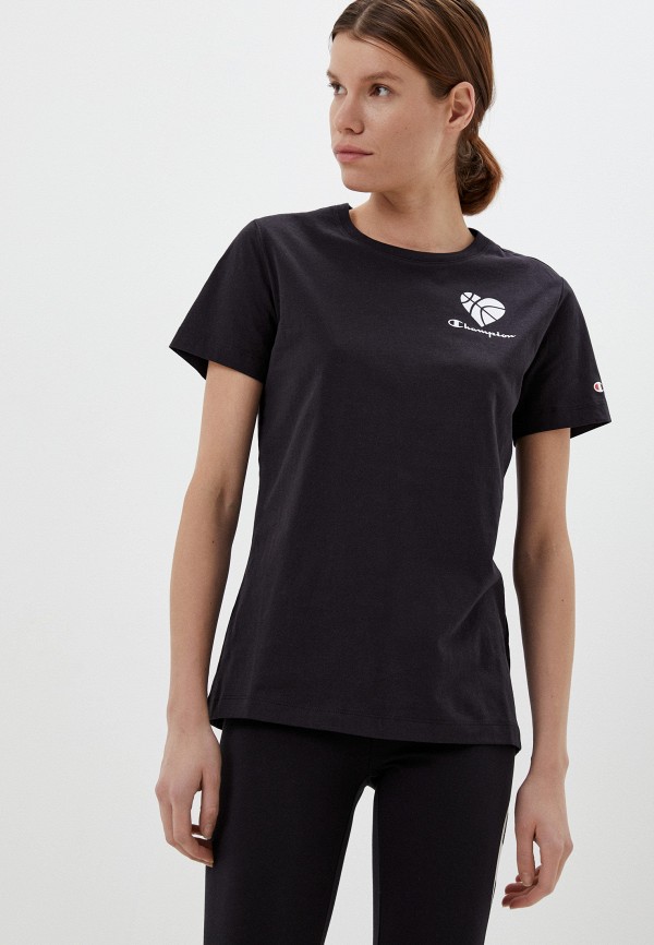 

Футболка Champion, Черный, LEGACY C-LOVE Crewneck T-Shirt