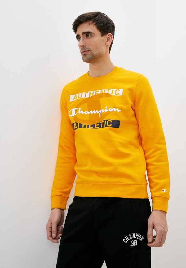 

Свитшот Champion, Желтый, LEGACY GRAPHIC SHOP AUTHENTIC Crewneck Sweatshirt